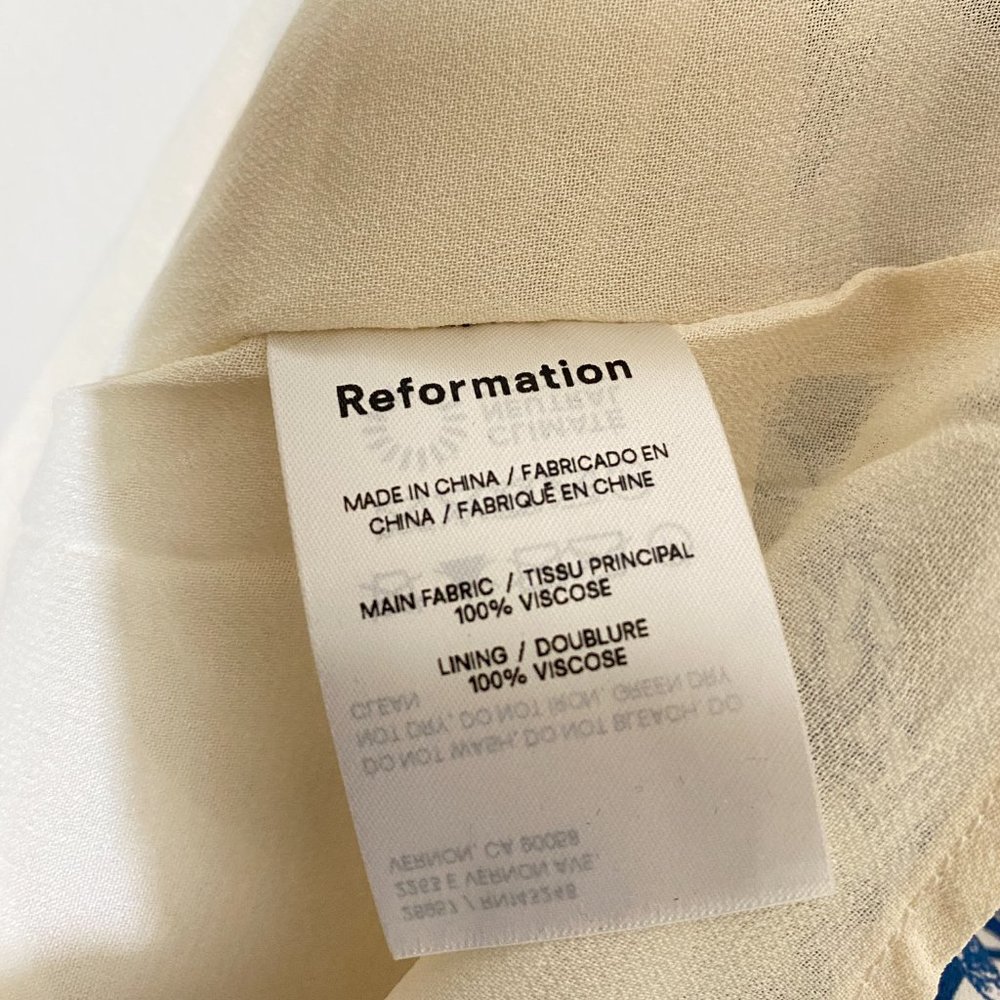 Reformation Cammi Dress in Corsica - Picture 12 of 13